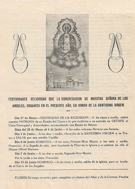 Programa de Culto 1954