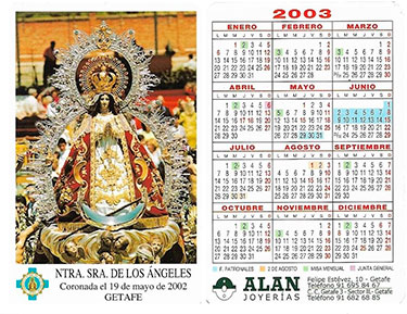 Calendario 2003
